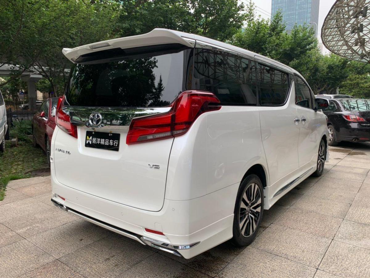 新款丰田埃尔法蒙娜丽莎黑天鹅版奢华升级陆地最舒适MPV