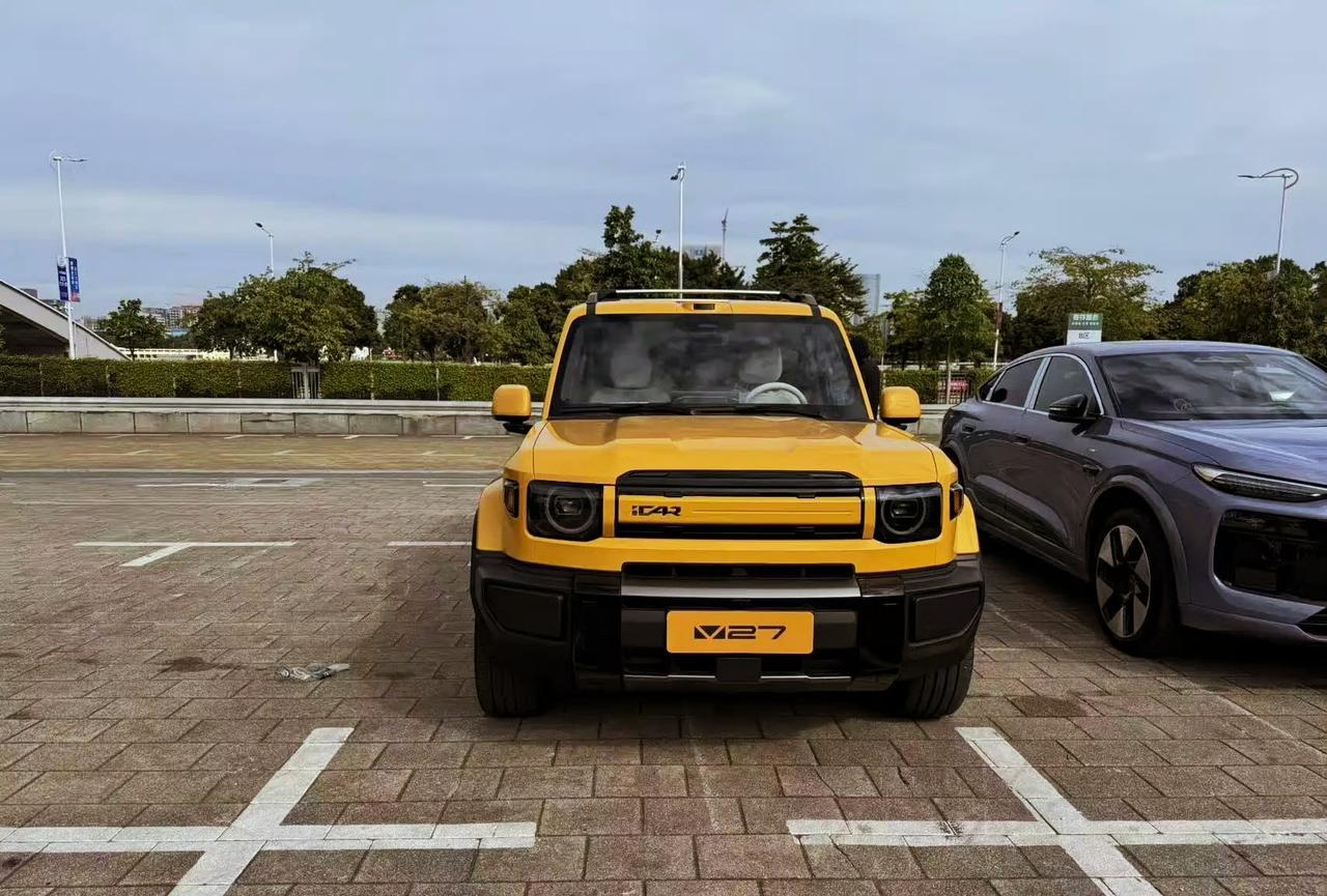 奇瑞iCAR V27更多官图发布 有望四季度上市