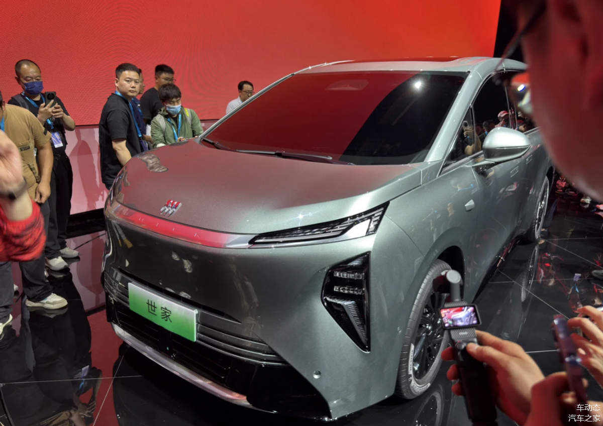 今年内上市并交付 别克至境世家EV/PHEV亮相广州车展