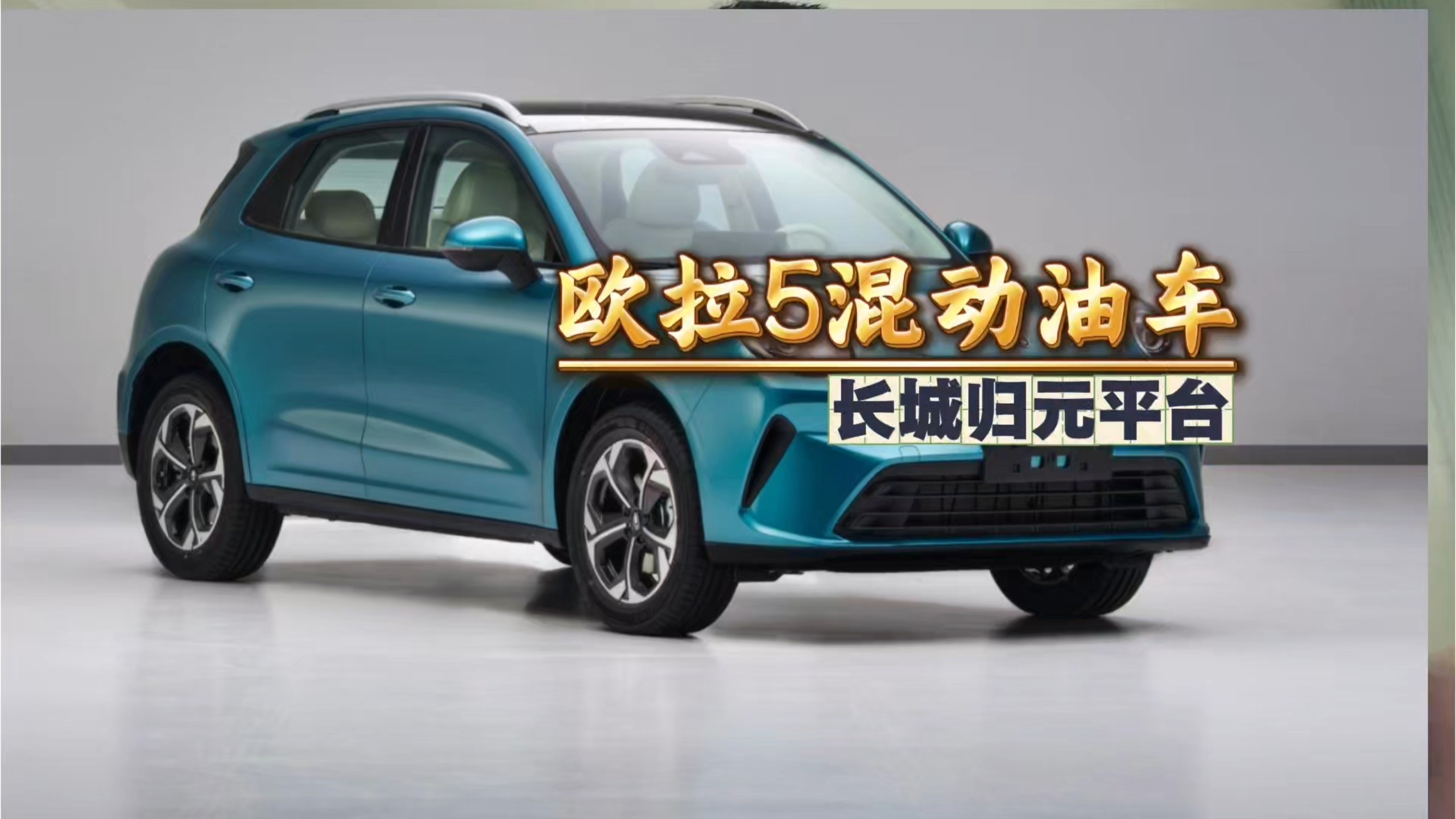 长城一车多动力平台首款车型 欧拉5上市限时换新价9.18万起