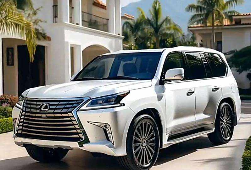 2024款雷克萨斯LX570 国六现车报价可按揭 售全国