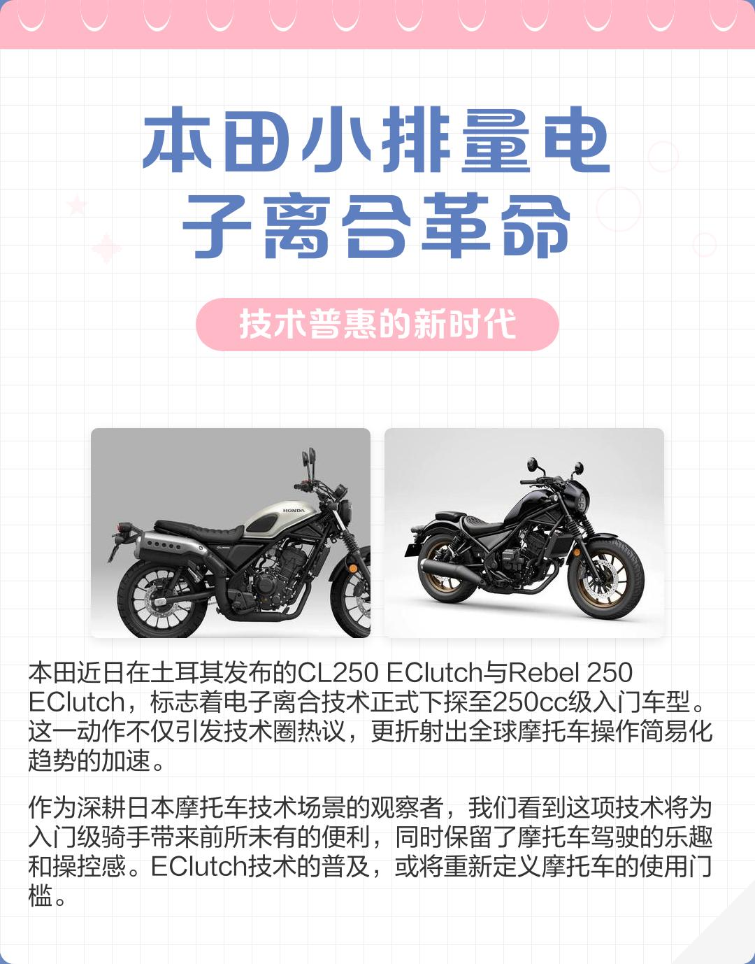 本田宣布召回Rebel 250与CL250共31470台