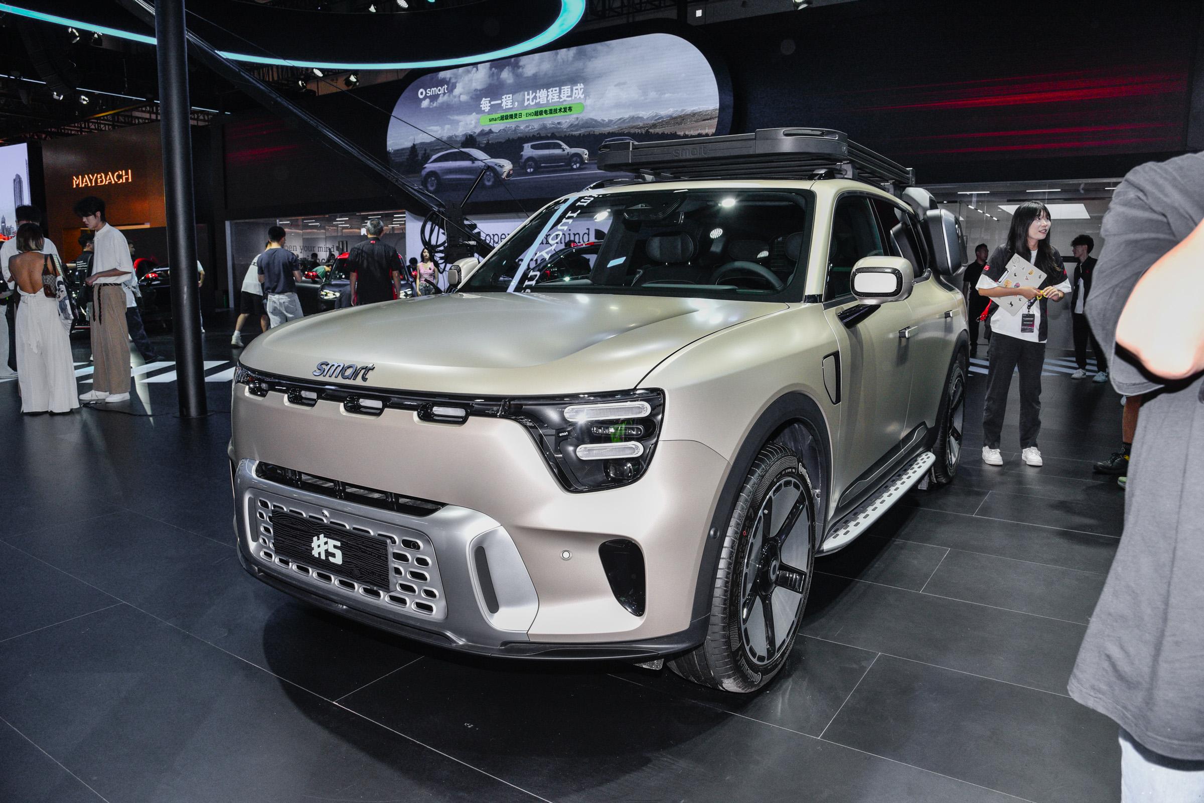 smart #6 EHD 高速麋鹿测试 131km/h 通关